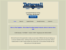 Tablet Screenshot of gov.tattersallinc.com